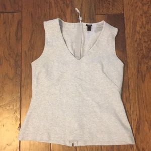 J Crew Heather Gray tank Size S